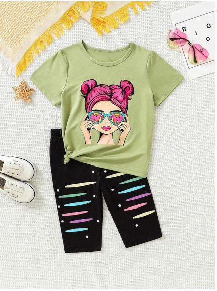 Mangino summer t shirt & trouser