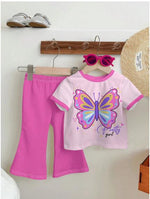 Butterfly summer t shirt & Flapper