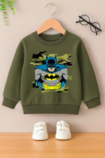 Crazy batman kids winter sweatshirt