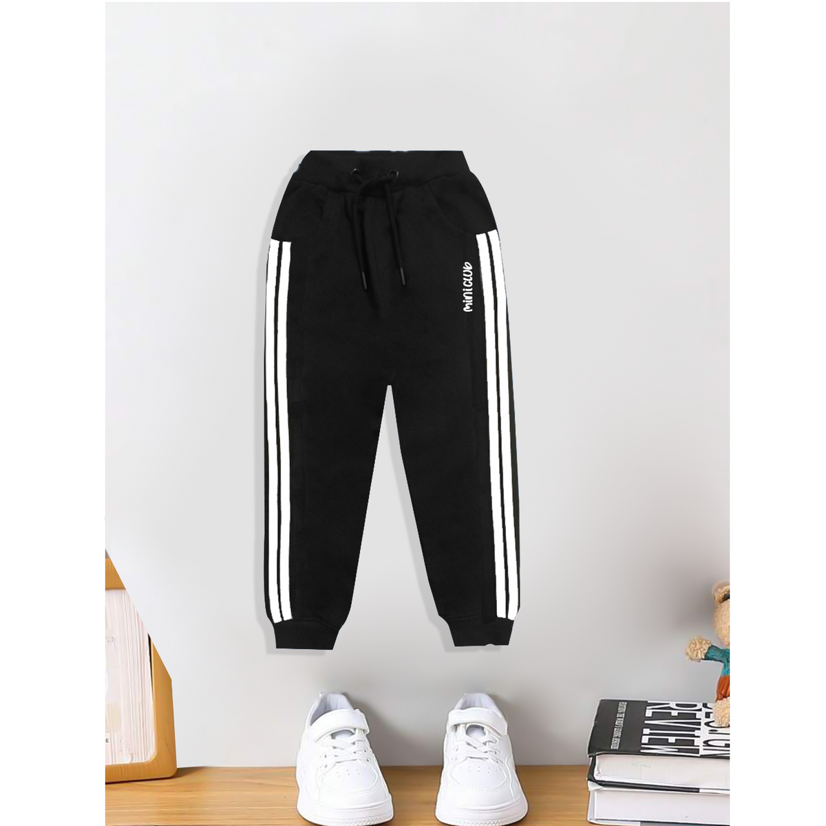 Black Trouser with 2 stripes
