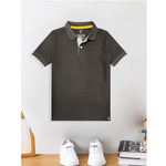 Brown Kids Polo T-Shirt