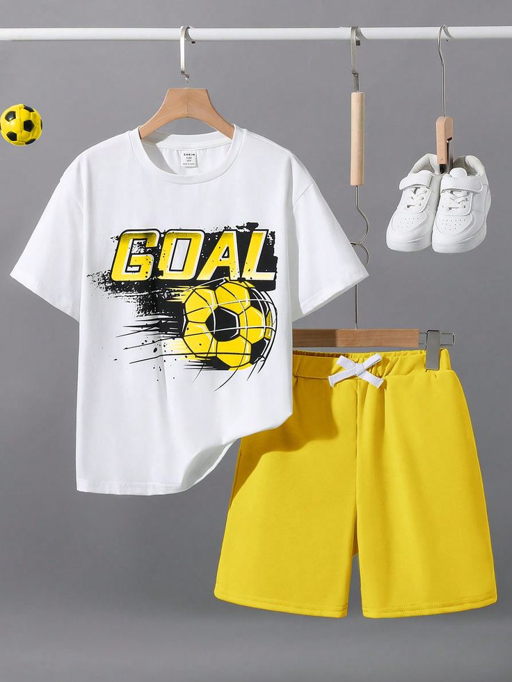 Goal kids summer tshirt & shorts