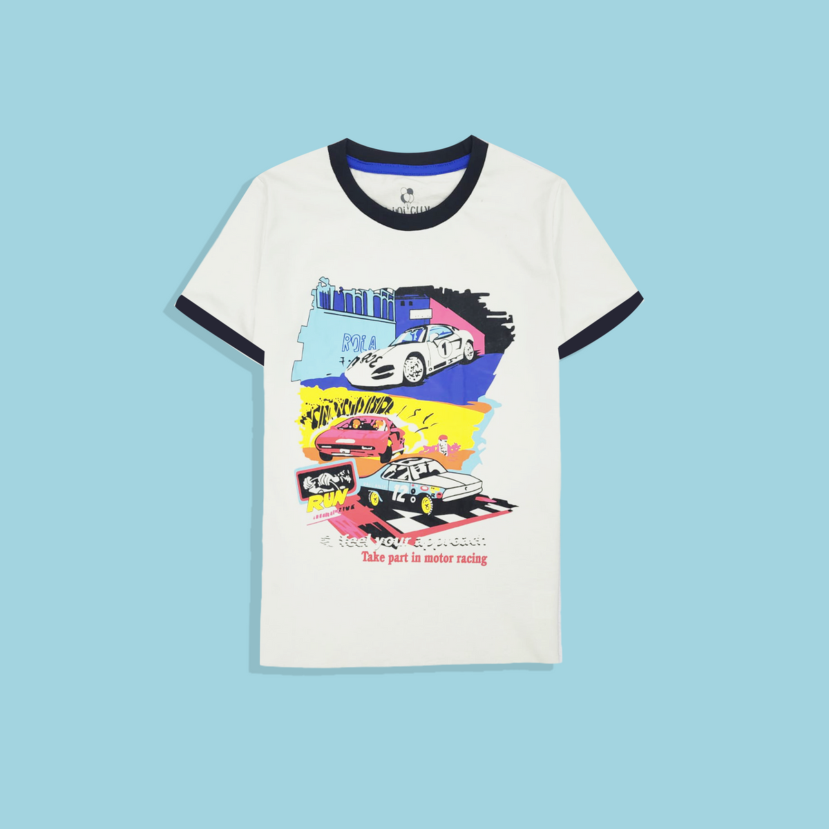 Motor Racing kids t-shirt