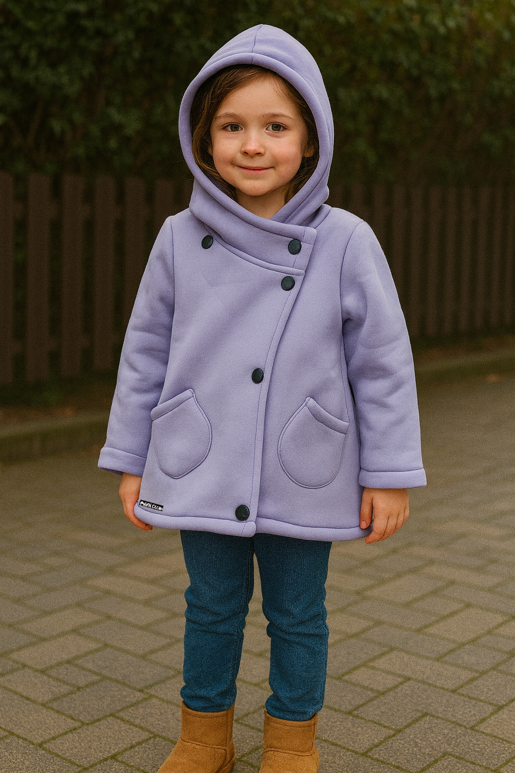 Light Purple Sung Winter Coat