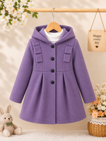 Lilac Purple Princess Winter Coat