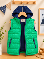 Mini Club Kids Two-Tone Puffer Jacket