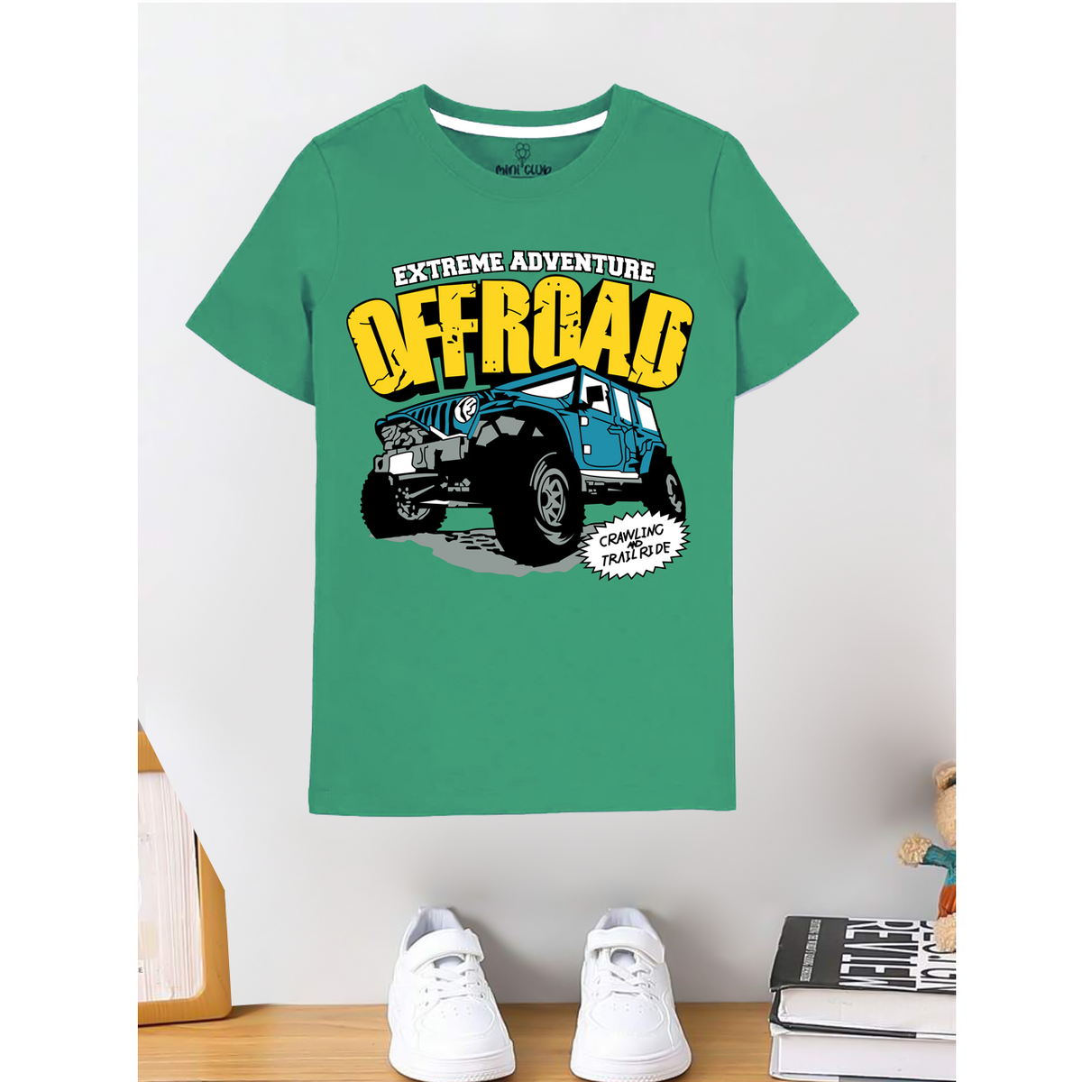 Green Off Road Kids T-Shirt