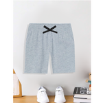 Grey kids summer short