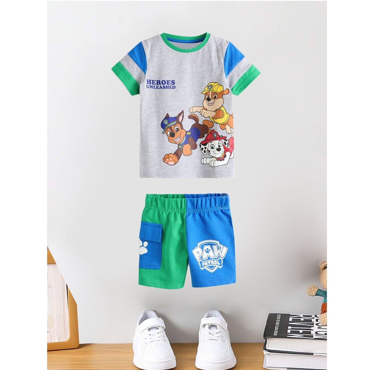 Heros Kids Summer T-shirt & short