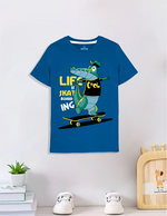 Life is skate board kids T-shirt