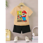 Mario kids summer tshirt & shorts