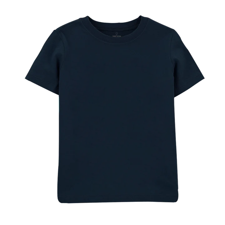 NAVY BLUE BASIC T-SHIRT