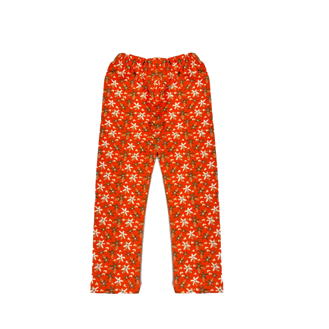 ORANGE FLOWER PREMIUM SUMMER TIGHTS