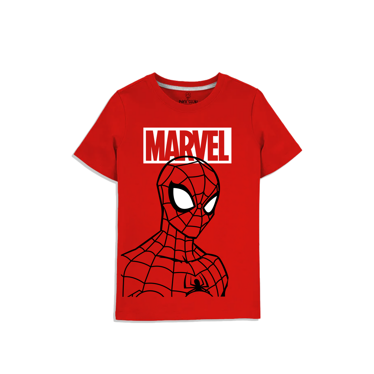 Spider marvel red kids t-shirt
