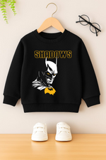 Shadow batman kids winter sweatshirt