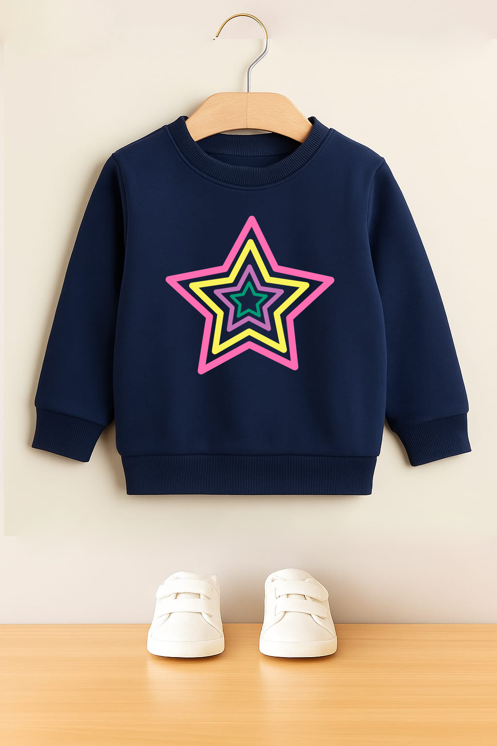 Star kids winter sweatshirt
