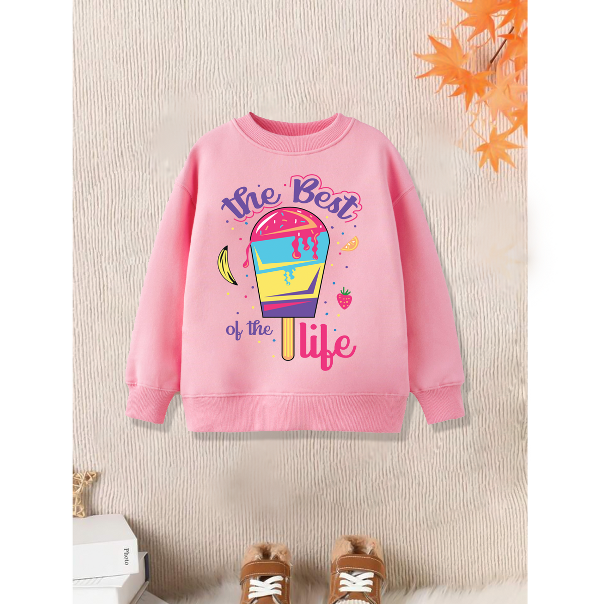 The Best Life Girls Sweat Shirt