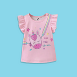 Unicornio girls summer t shirt