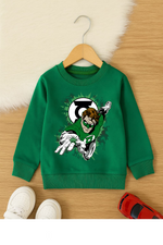 Green Lantern Ring kids winter sweat shirt