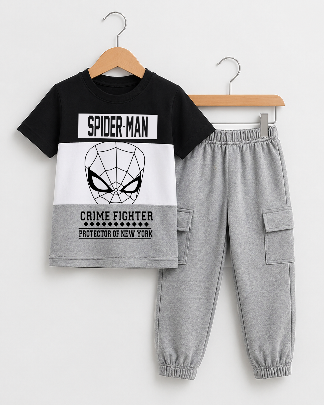 Crime fighter kids summer outfit