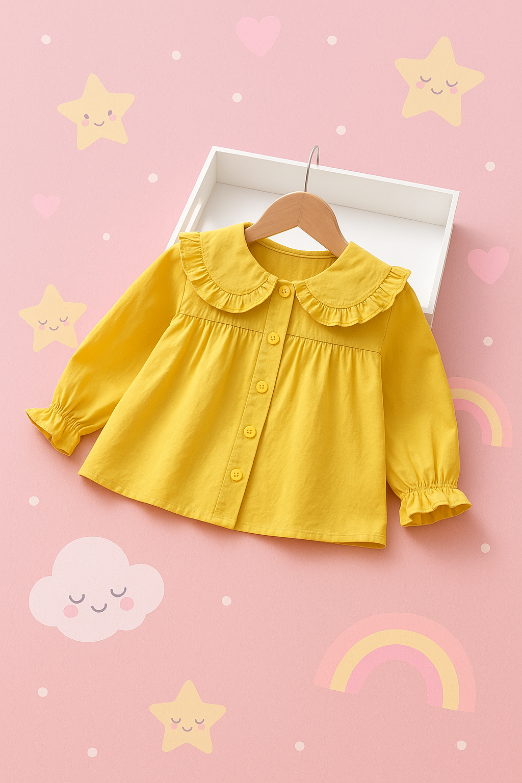 Sunbeam Ruffle Kids Shirt