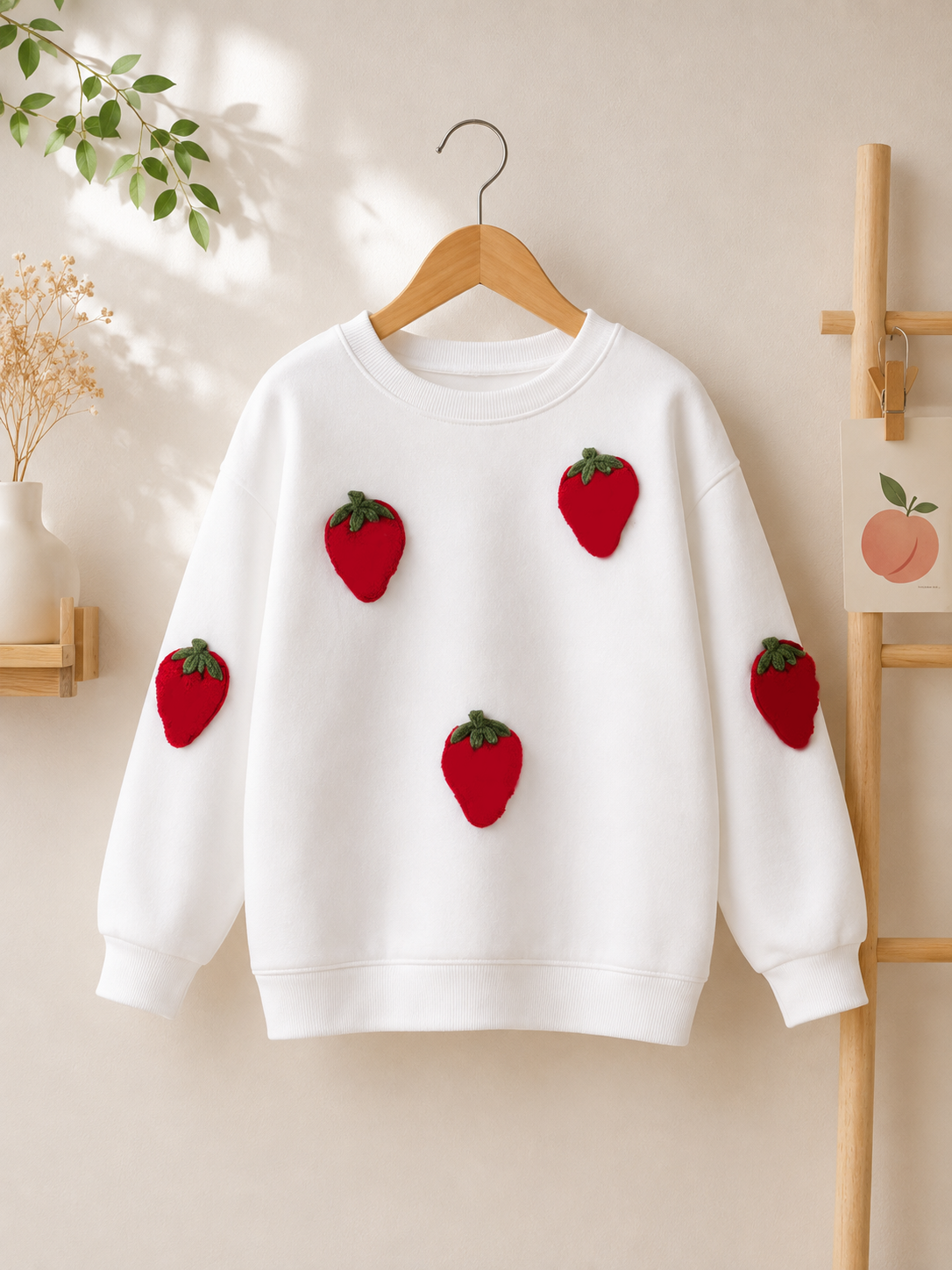 Strawberry Kids Winter Sweatshirt