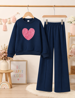 Heart Kids Sweatshirt & Trouser