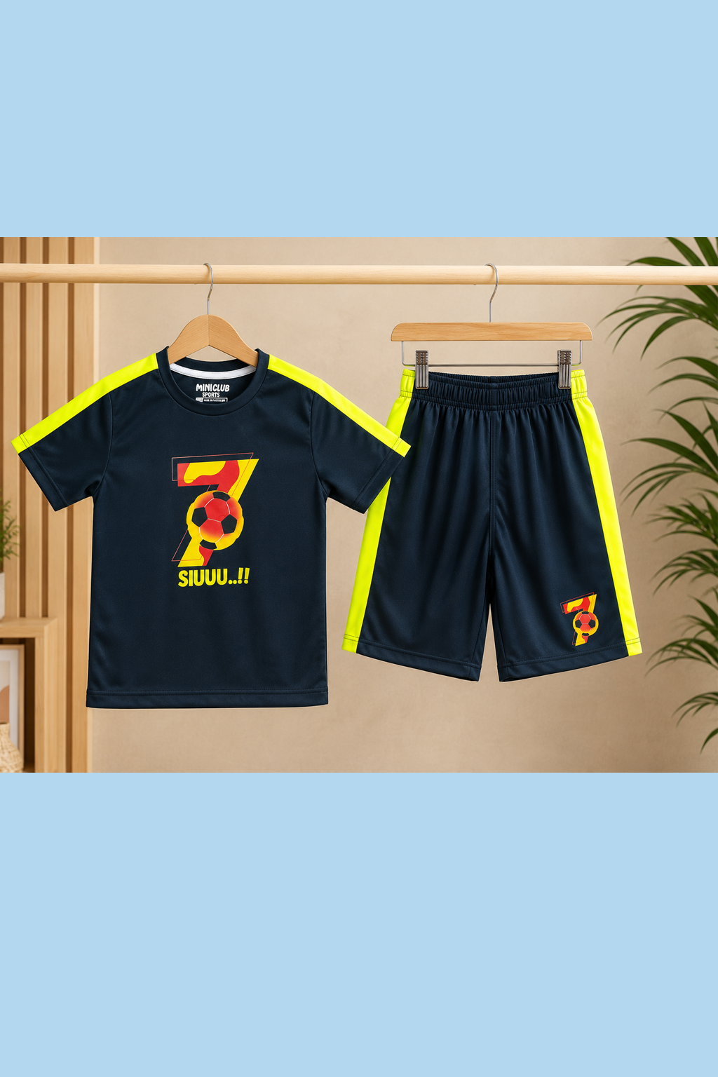Suiii sports kids summer tshirt & short