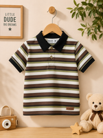 Heritage Stripe Kids Polo