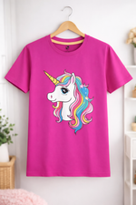 Unicorn magic kids summer tshirt