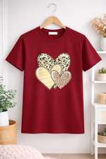 Hearts girls kids summer tshirt