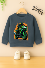Heavy bike kids winter sweat shirt