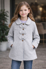 Mini Bow Elegance kids Coat