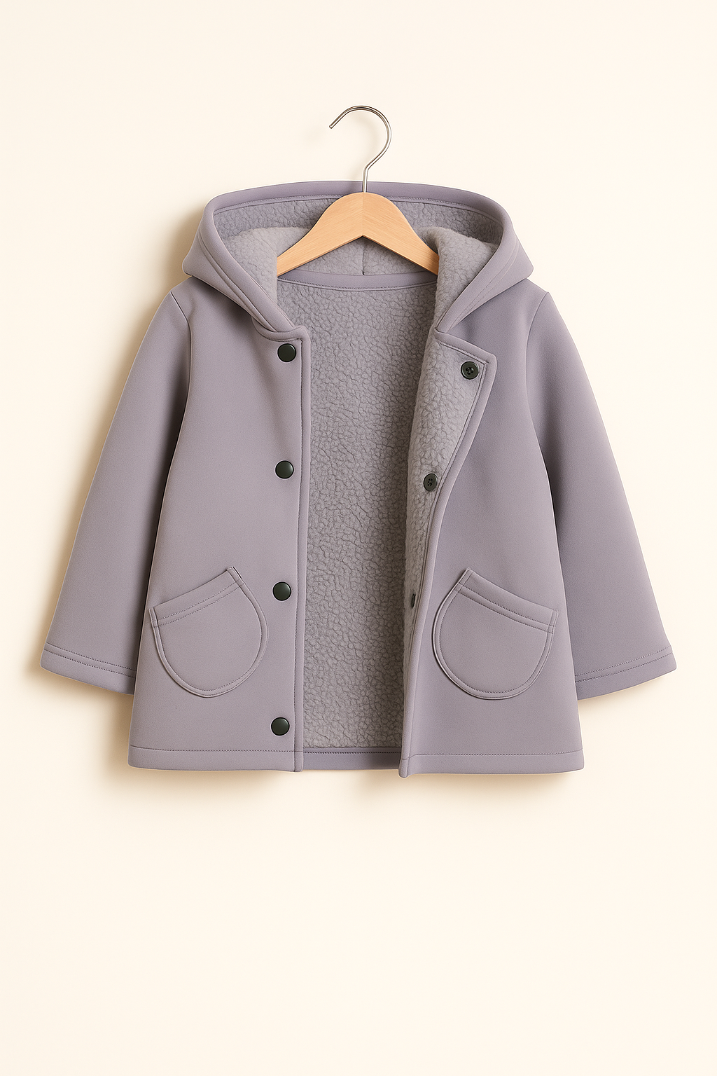 Light Purple Sung Winter Coat