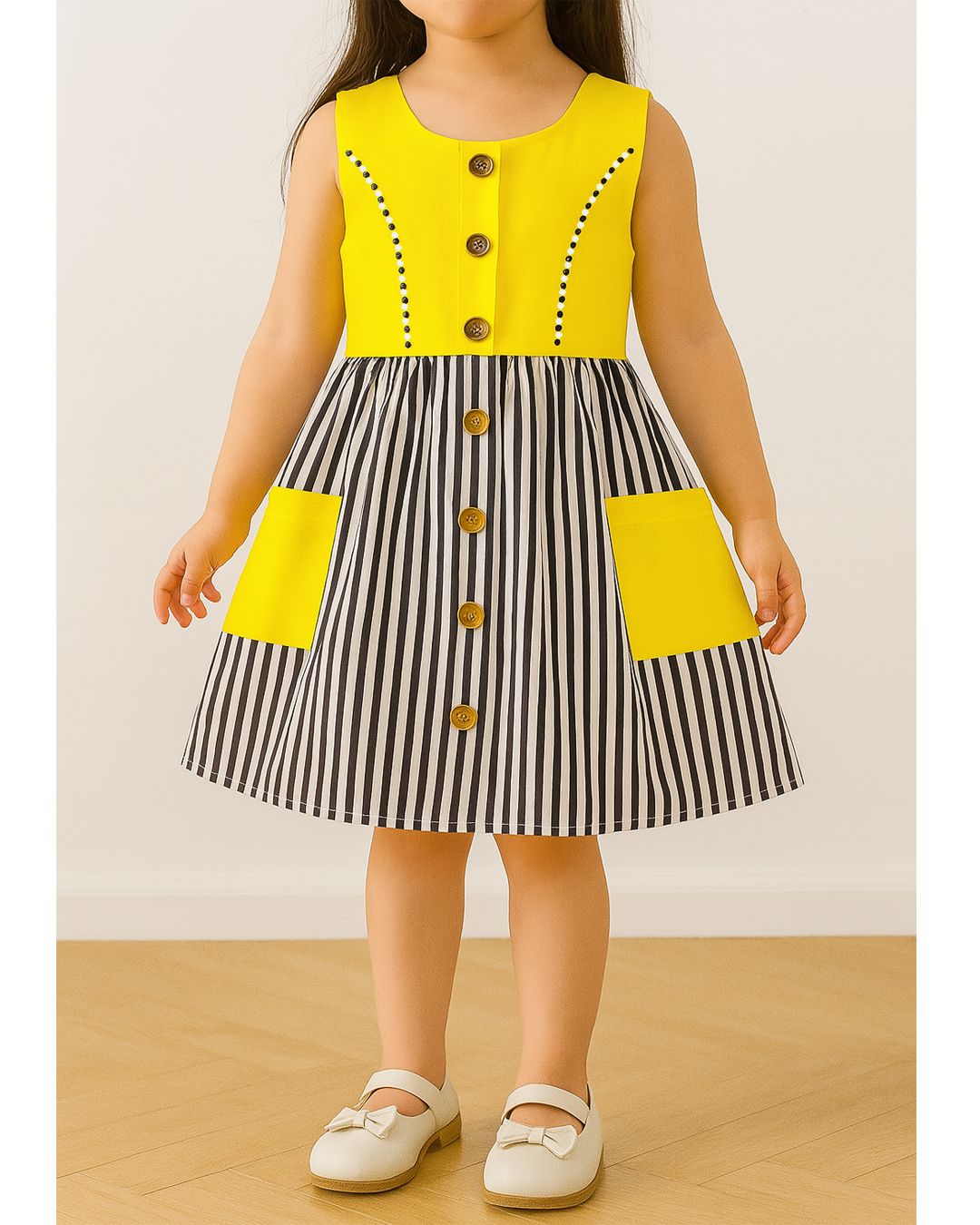 Maky Row kids summer frock