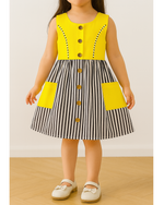 Maky Row kids summer frock