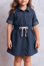 Buttoned Elegance kids summer shirt