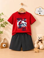 Lets go kids summer tshirt & shorts