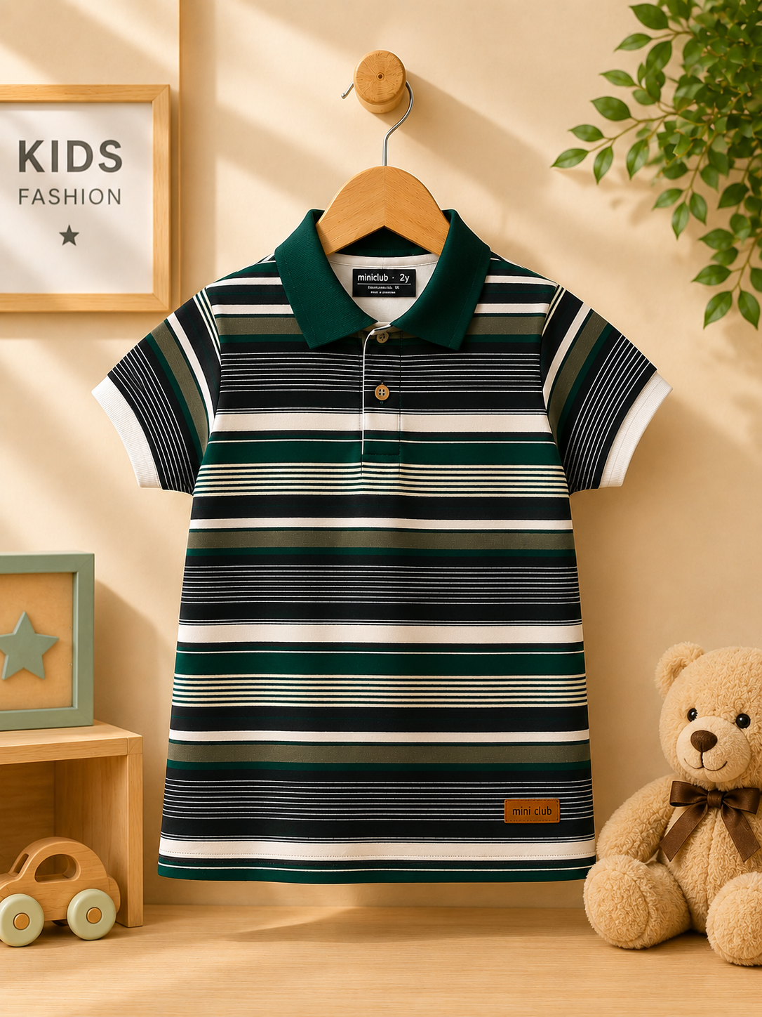 Mini Club Forest Green Polo
