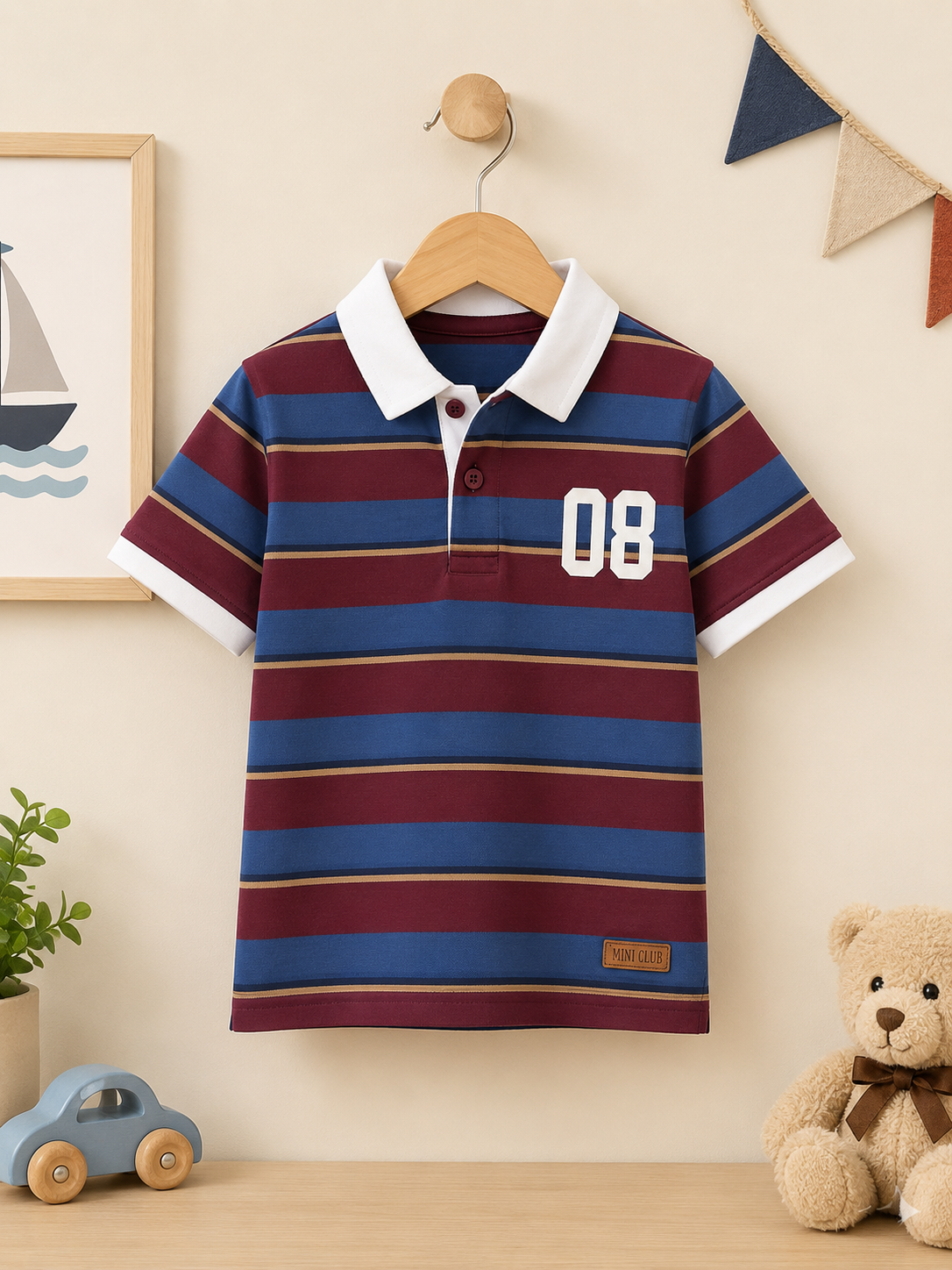 The Slant Signature Kids Polo