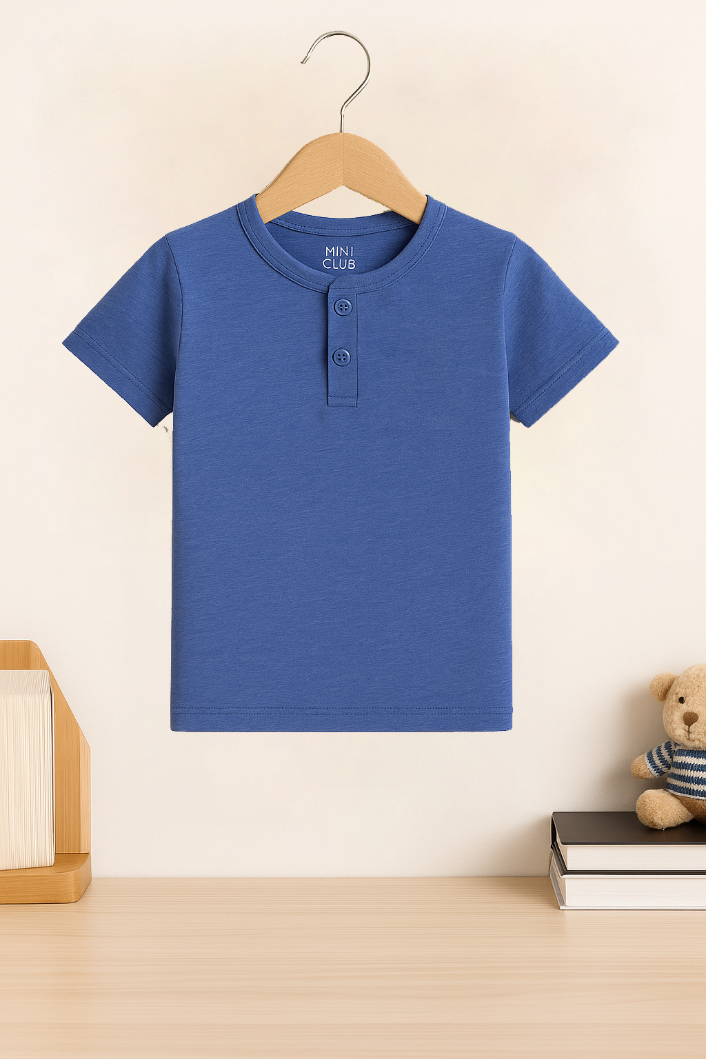 Henley Neck beer Pocket T-Shirt