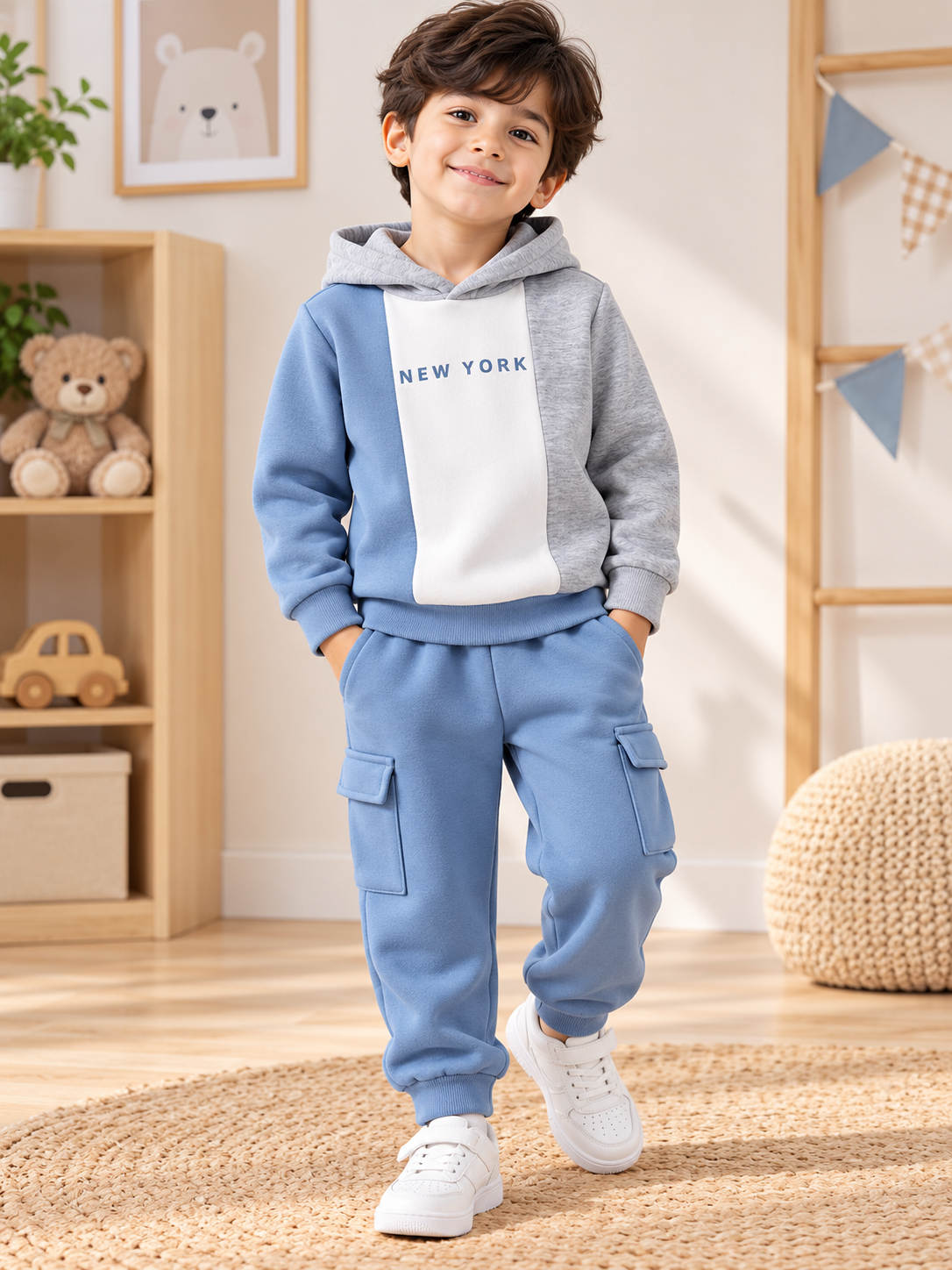 New York Kids Winter Hood & Trouser