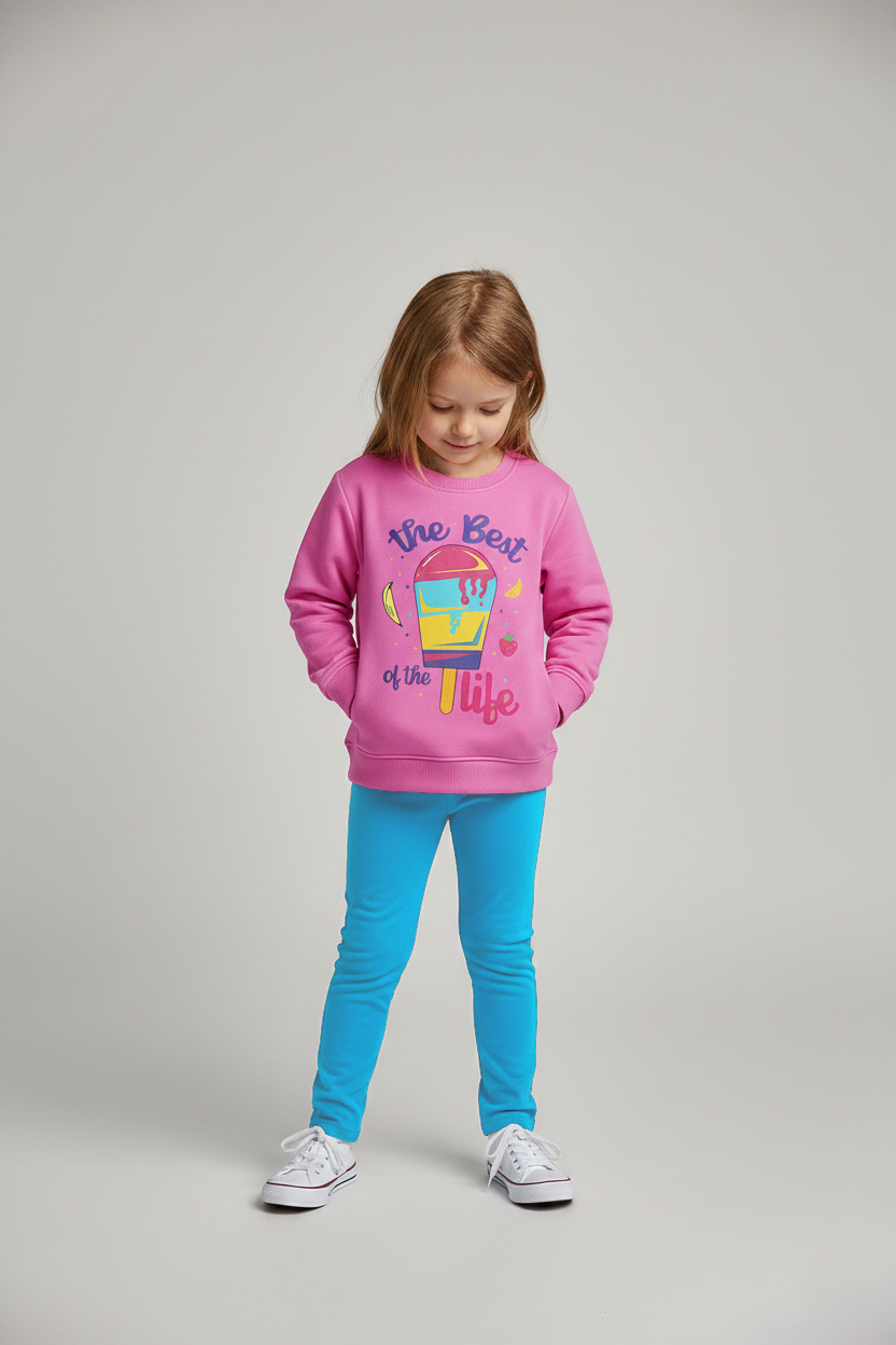 Best life kids sweat shirt&tights