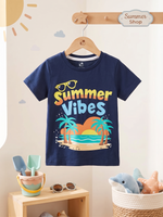 Summer vibes Kids Summer T-Shirt