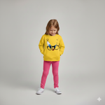 Yellow eye kids winter sweatshirt
