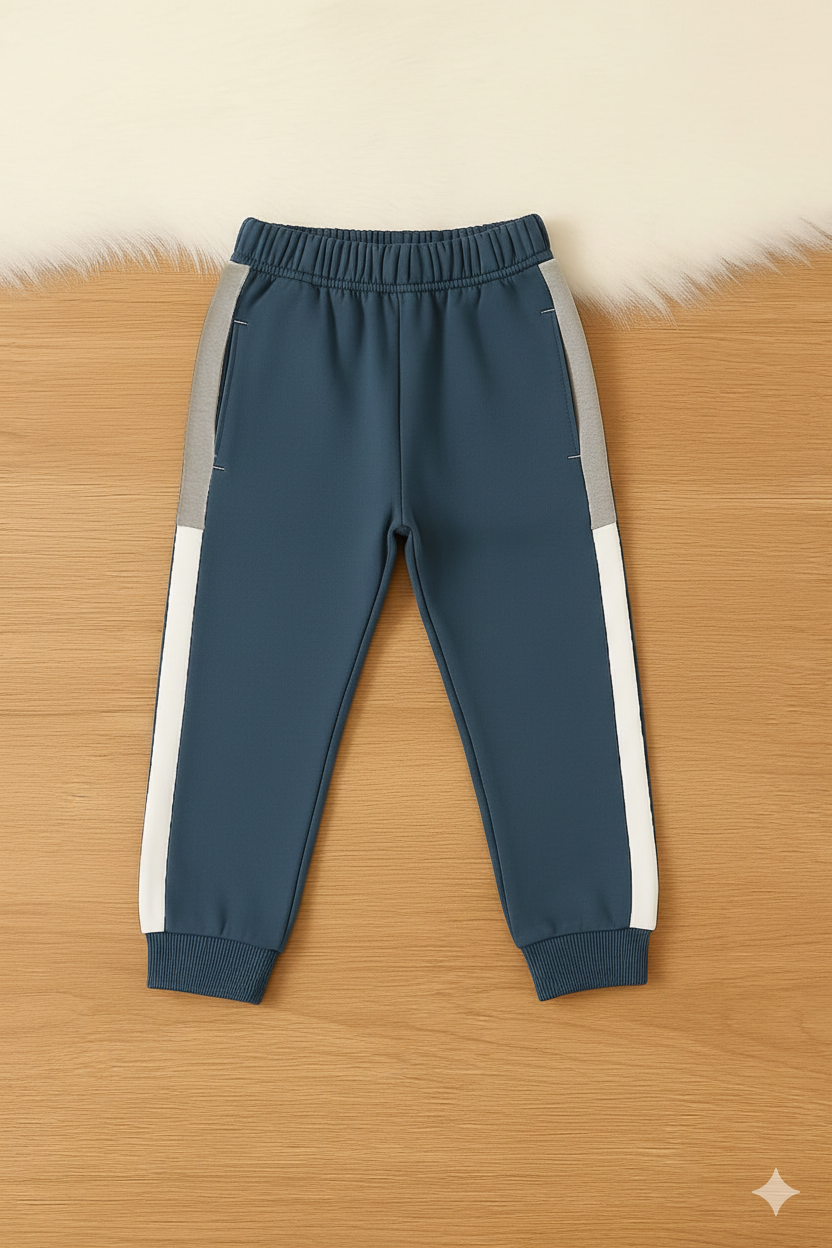 Color block kids winter trouser