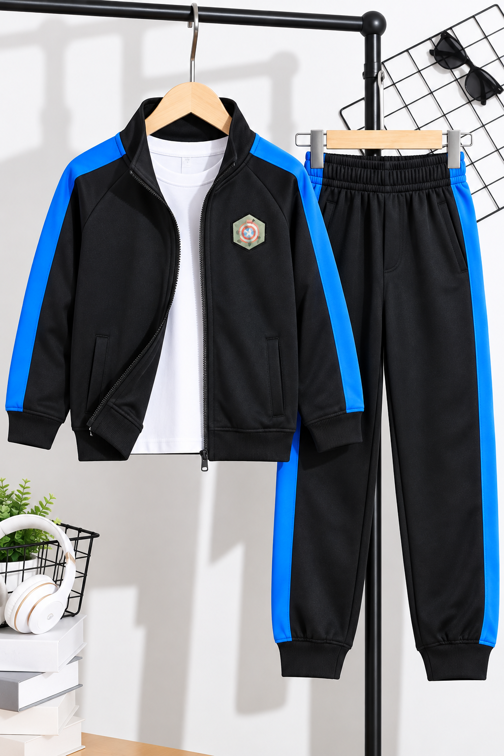 Captain Kids Zipper & Trouser Tracksuit