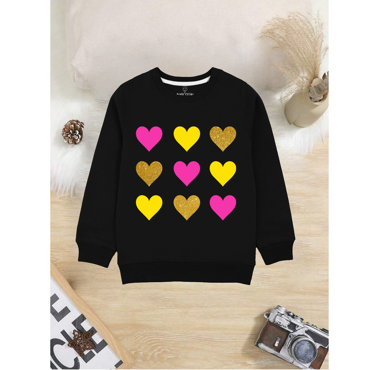 Mine Hearts Kids Sweat Shirt