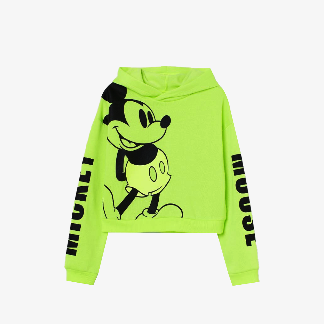 Mickey mouse kids hood
