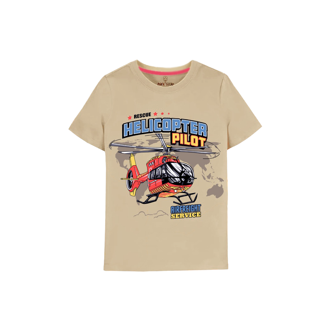 Helicopter fire Kids T-Shirt